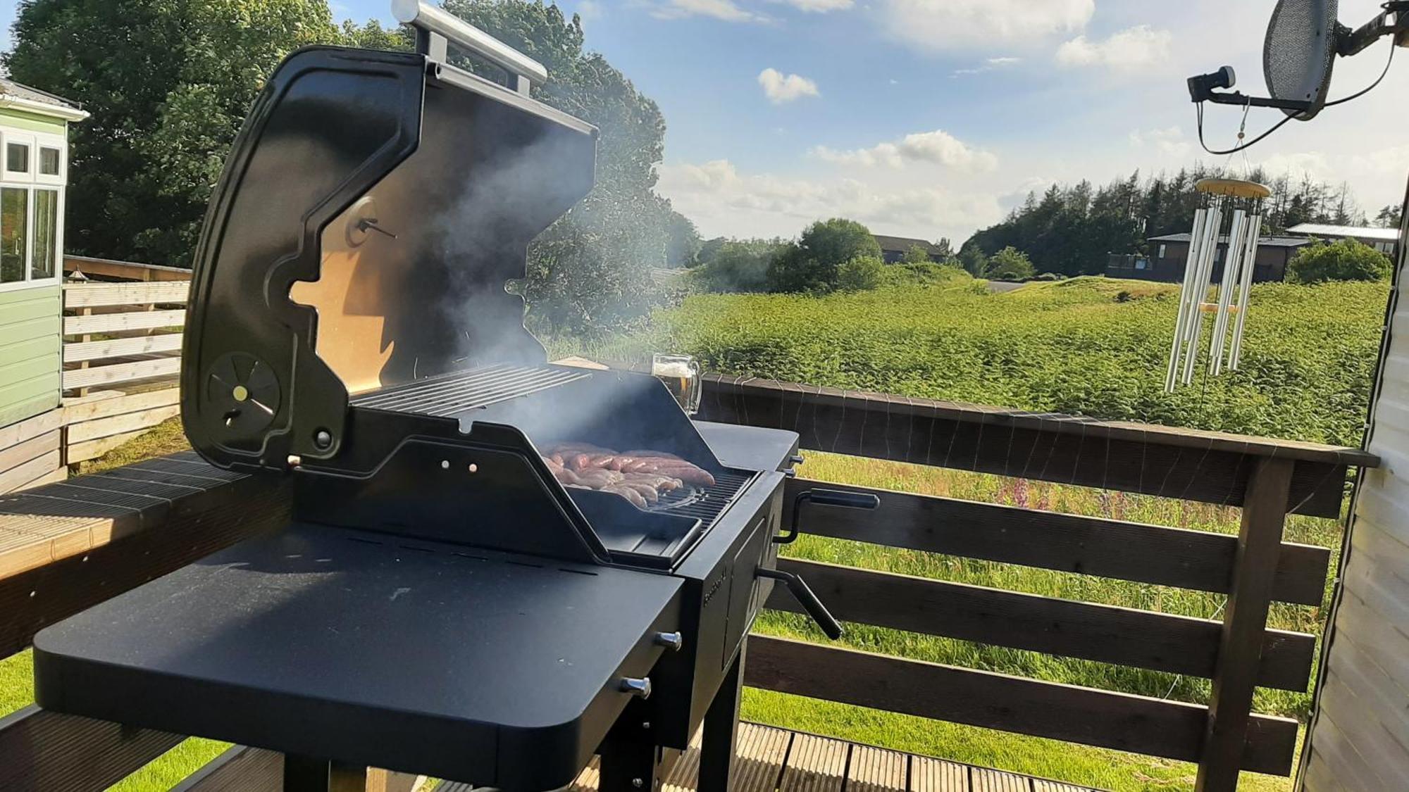 Lochview Retreat Caravan Balminnoch Zewnętrze zdjęcie