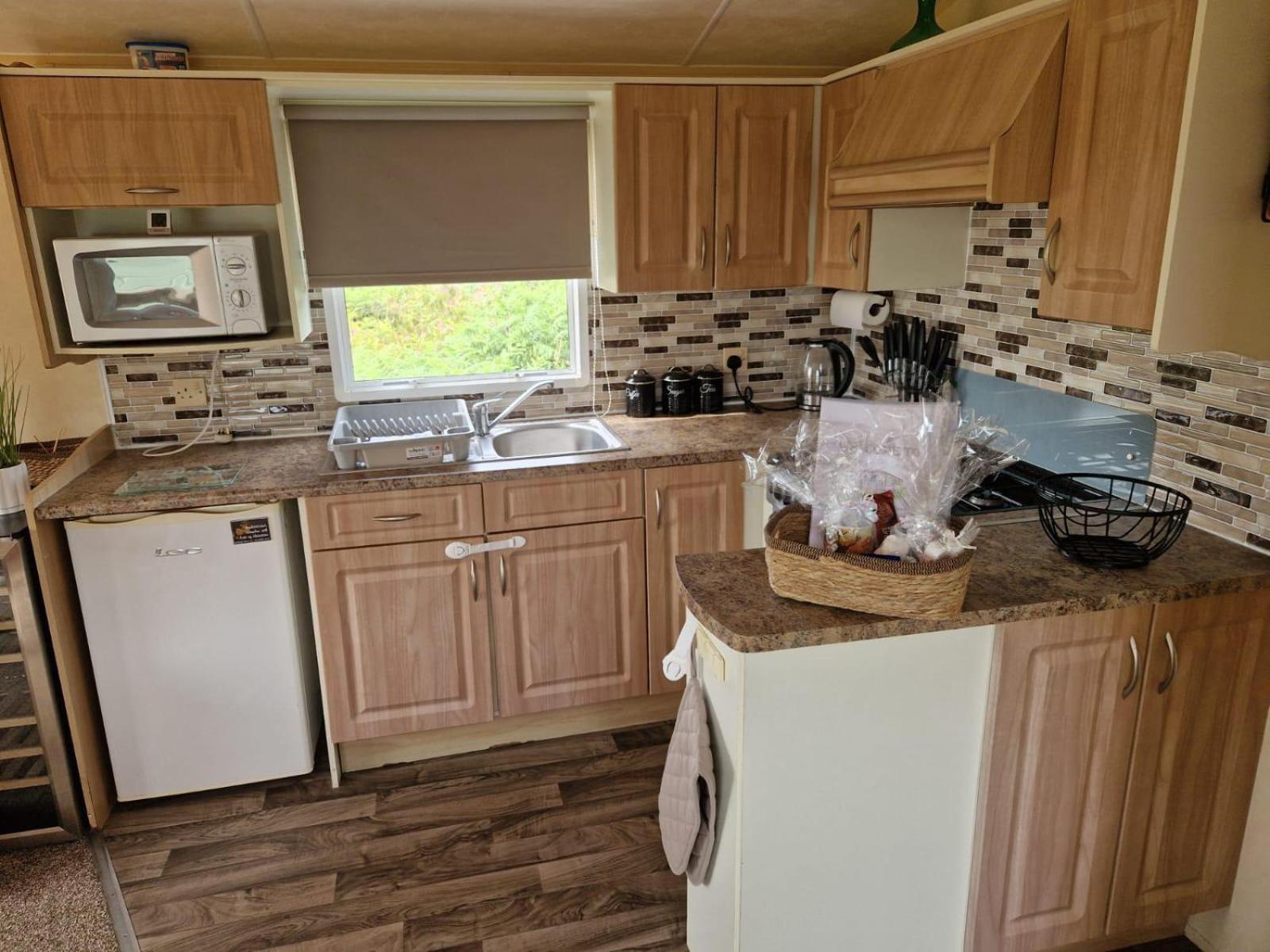 Lochview Retreat Caravan Balminnoch Zewnętrze zdjęcie